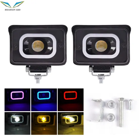 Hearxin LED Light Bar - Offroad Spot & Work Light for Truck, Car, Boat, Tractor, 4x4, ATV