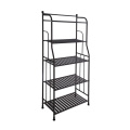 Iron Simple Design Powder Coated Kitchen Storage Shelf