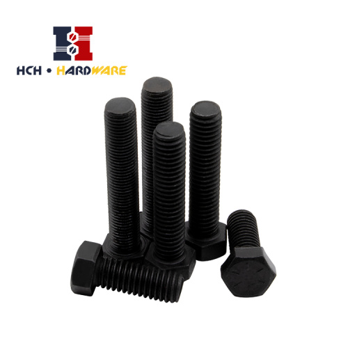 Hex Bolt Gred 8 Hitam