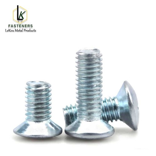 Винты с овальной головкой Phillips, сталь