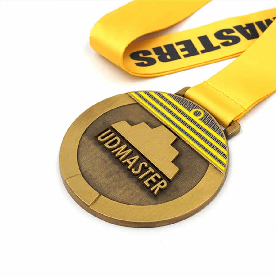 Raised Metal Logo Medal Png