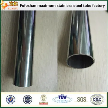 Stainless steel fabrication inox exhaust pipe 439 for tailpipes