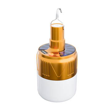 Emergency Outdoor Solar Bulb Lighting: LED Tent Lights with Charging Function