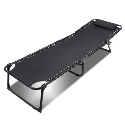 Portable Camping Reclining Lounger Beach Bed