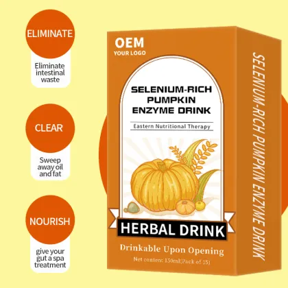 OEM RTS Pumpkin Enzyme Drink for Skin Whitening and Health