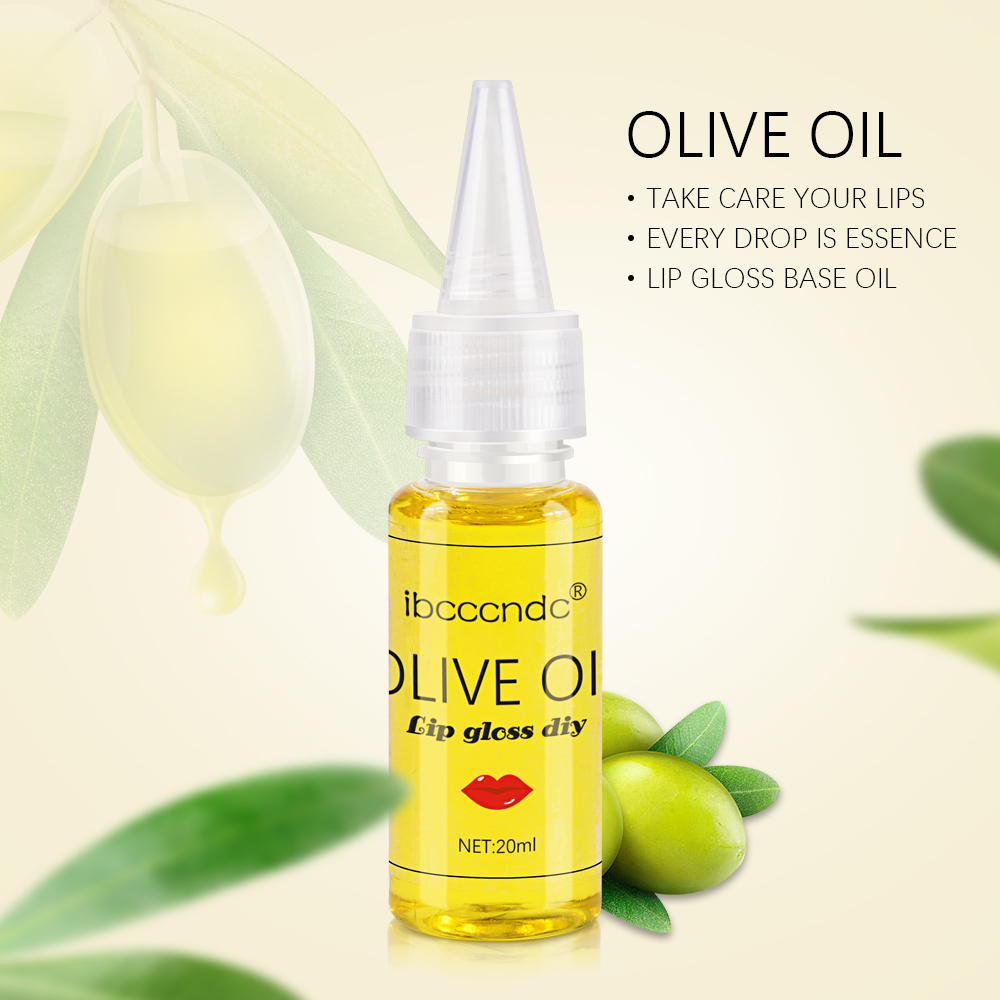 20ML Olive Oil Natural Essence for Handmade Cosmetics for DIY Lip Gloss Essential Olive Oil For DIY Lipgloss Lip Gloss Base