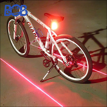 BOB 720 security lights 3 modes bicycle accessories led laser tail light bicycle light