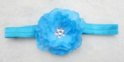 Baby Hair Accessories With Headband And Tree Peony Flower Children Headband