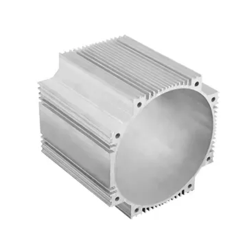 6063 6061 Aluminum Profile Motor Housing with Good Electrical Dissipation for Air Cooler Motor