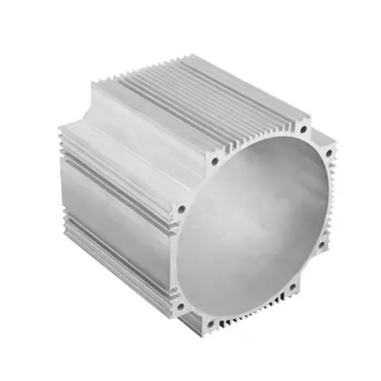 6063 6061 Aluminum Profile Motor Housing with Good Electrical Dissipation for Air Cooler Motor