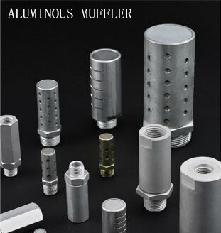 Luftpneumatischer Muffer aus Messing und Plastik