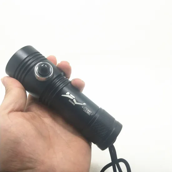 Professional Waterproof IP68 Diving Torch: LED Flashlight for Depths Beyond 100m