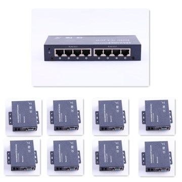200m 1 to 8 VGA Extender (by cat5e cable)
