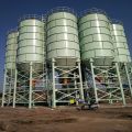 Silo de ciment boulonné de qualité 50T-3.32M