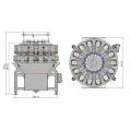 High-Tech 14 Head Multi-Head Combination Weigher