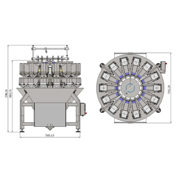 High-Tech 14 Head Multi-Head Combination Weigher