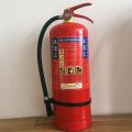 Portable abc dry powder red fire extinguisher