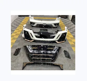 LIMGENE Car Bumpers Assembly Grille Upgrade Kit for Nissan Patrol 2010-2019