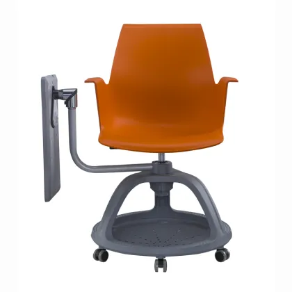 High-Quality Student Plastic Chair with Tablet Writing Table for Schools