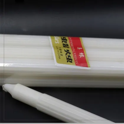 400g zambia paraffin wax candles fluted candles