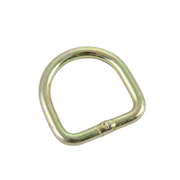 2 Inch Heavy Duty 3000kg Metal D-Ring Hardware Buckle for Trailers: Customizable D-Ring, Ring Buckle, Hook, and Swivel Snap