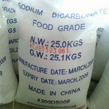 Sodium Bicarbonate with 0.0005% Pb and 0.0001% As, Various Specifications are Available