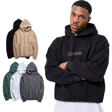 Herren zweiteilige lässige Kapuze -Sweatshirt -Set mit Taschen