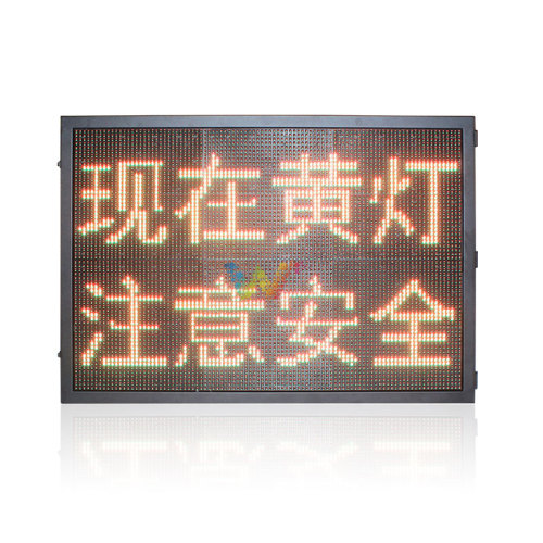 P10 red green countdown timer led display