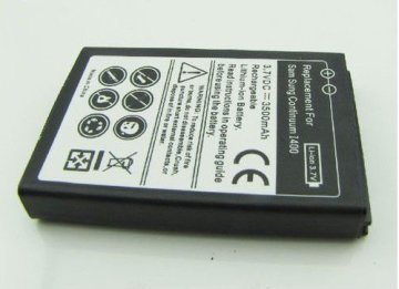 Extended 3.7v 2400 Mah Li Ion A Grade Battery Cell For Samsung Continuum I400