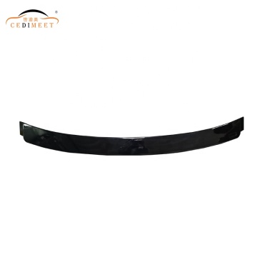 ABS Glossy Black Black Raof Wing Spoiler per le labbra per BMW E92
