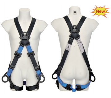 High tenacity fall protector full body safety harness belt