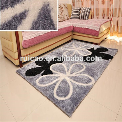 polyester shaggy custom rugs