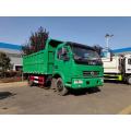 Dongfeng 7cbm top cover sealed dump truck