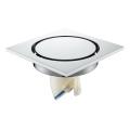 Bathroom Shower Brass Drain Black Anti-odor Floor Drains