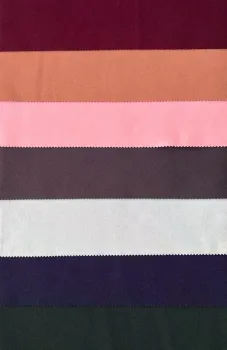 Knitted 100% polyester melton fabric