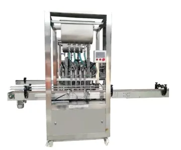 Piston Type Fully Automatic Filling Machine for Sticky Liquids