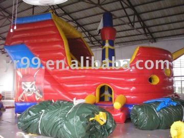 Inflatable Pirate slide castle