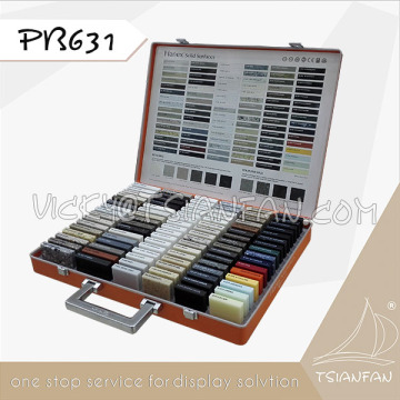 PB631--Top Sale Aluminum Granite Stone Display Suitcase