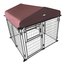 Outdoor Heavy Duty Kennel with Roof