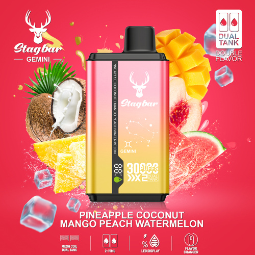 Stagbar Gemini 30K Puffs Vape sekali pakai