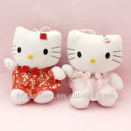 cute plush hello kitty,custom plush animals,plush toys factory