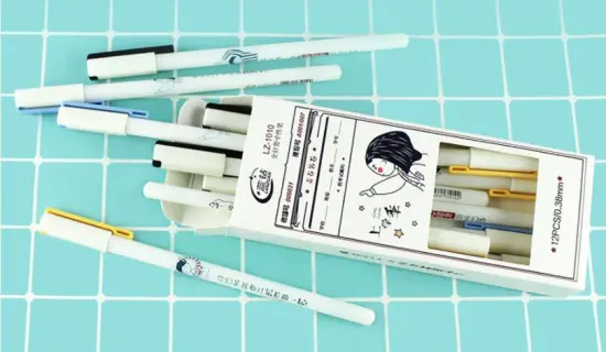 Students Gel Ink Pen Packs Set Promotional