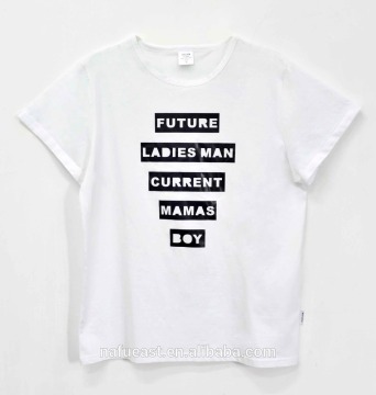 100% cotton cheap t shirt for infant and toddler. no minimum quauntity dyi print