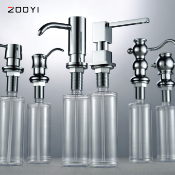 2022 New Hotel Kitchen Sink Liquid Soap Dispenser - Manual Foam Soap Dispenser with Plastic Bottle