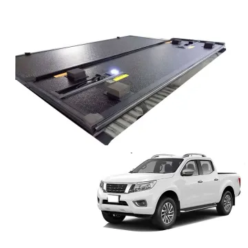 Hard Tri-Fold Tonneau Cover with Light for Nissan Navara NP300 2015+