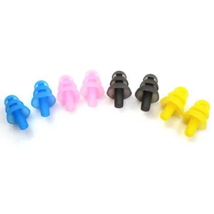 Waterproof Silicone Earplugs for Swimming with Custom Logo Color - Hearing Protection Ear Plugs