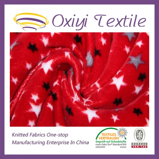 Polyester fabric material soft toys, plush cloth fabric