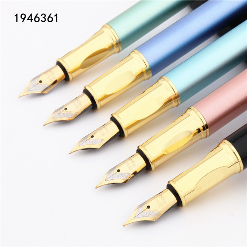 Beautiful color jewelry hat High quality 7031 School students office supplies Medium Nib Fountain Pen New