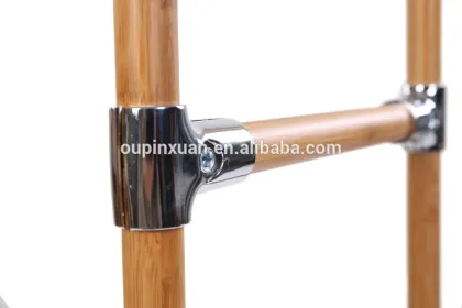 Balcony Bamboo Clothing Display Rack