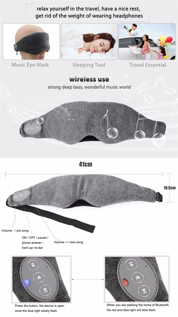 bluetooth eye mask